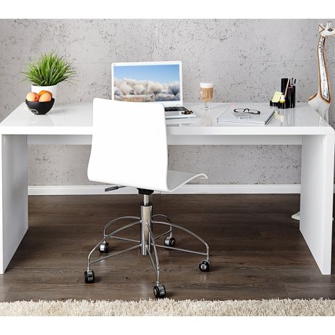 INV Psací stůl BELL 120cm bílý - Design4life