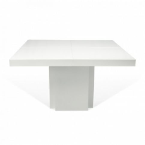 TH Jídelní stůl DESCRIPTIVE 150 cm (Bílá (lesk), bílá)  - Design4life