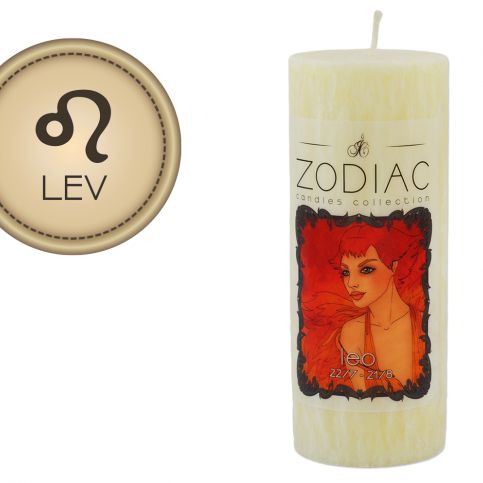svíčka ve znamení zvěrokruhu | Lev - JCandles