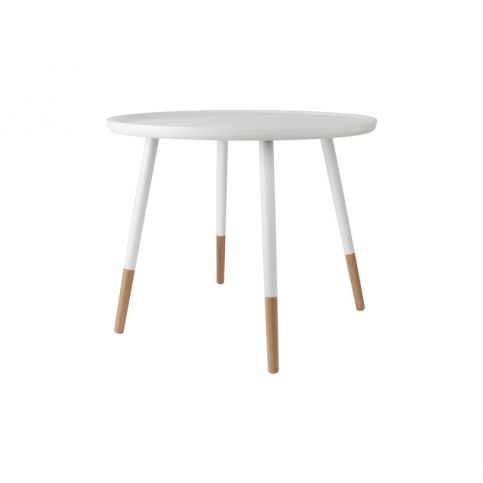 Odkládací stolek Gabby, 60 cm, bílá Stfh-LM1276 Time for home+ - Designovynabytek.cz