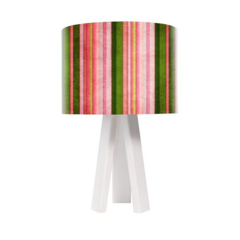 Svítidlo Stripy Green stolní - Homedesign-shop.com