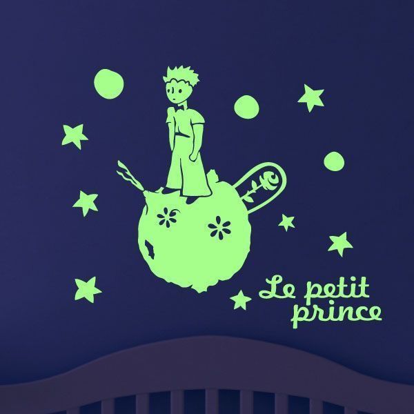 Ve tmě svítící samolepka Ambiance Le Petit Prince - Bonami.cz