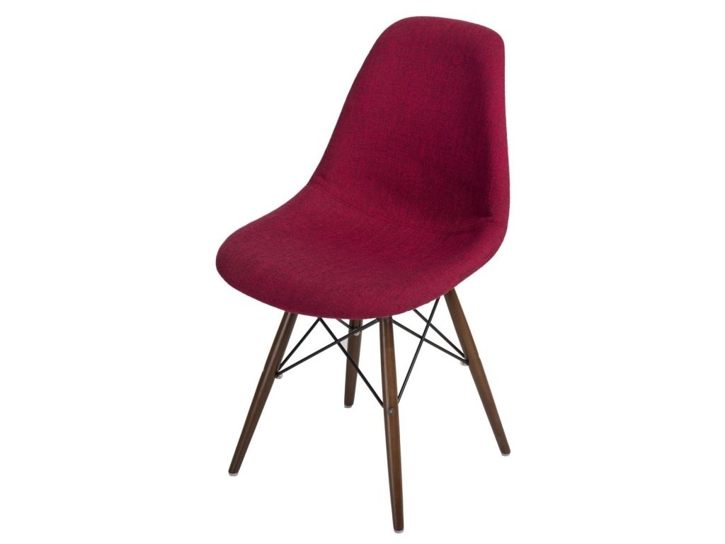 Jídelní židle P016W Duo inspirovaná DSW dark šedo-červená  - 96design.cz