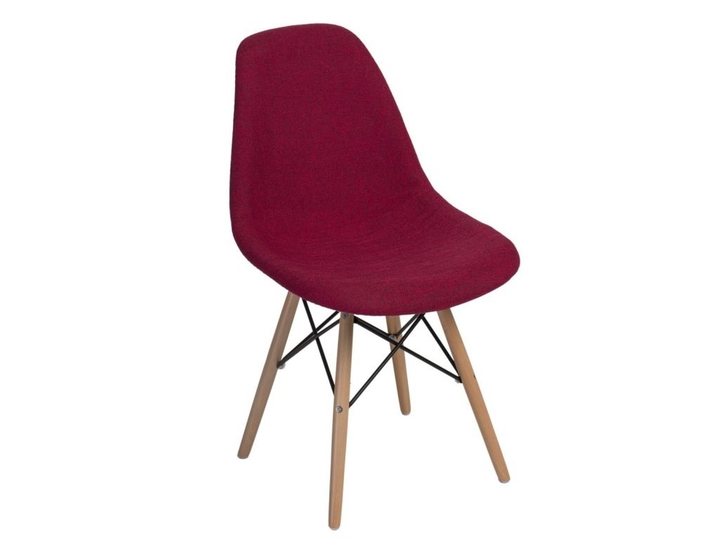 Jídelní židle P016W Duo inspirovaná DSW šedo-červená  - 96design.cz