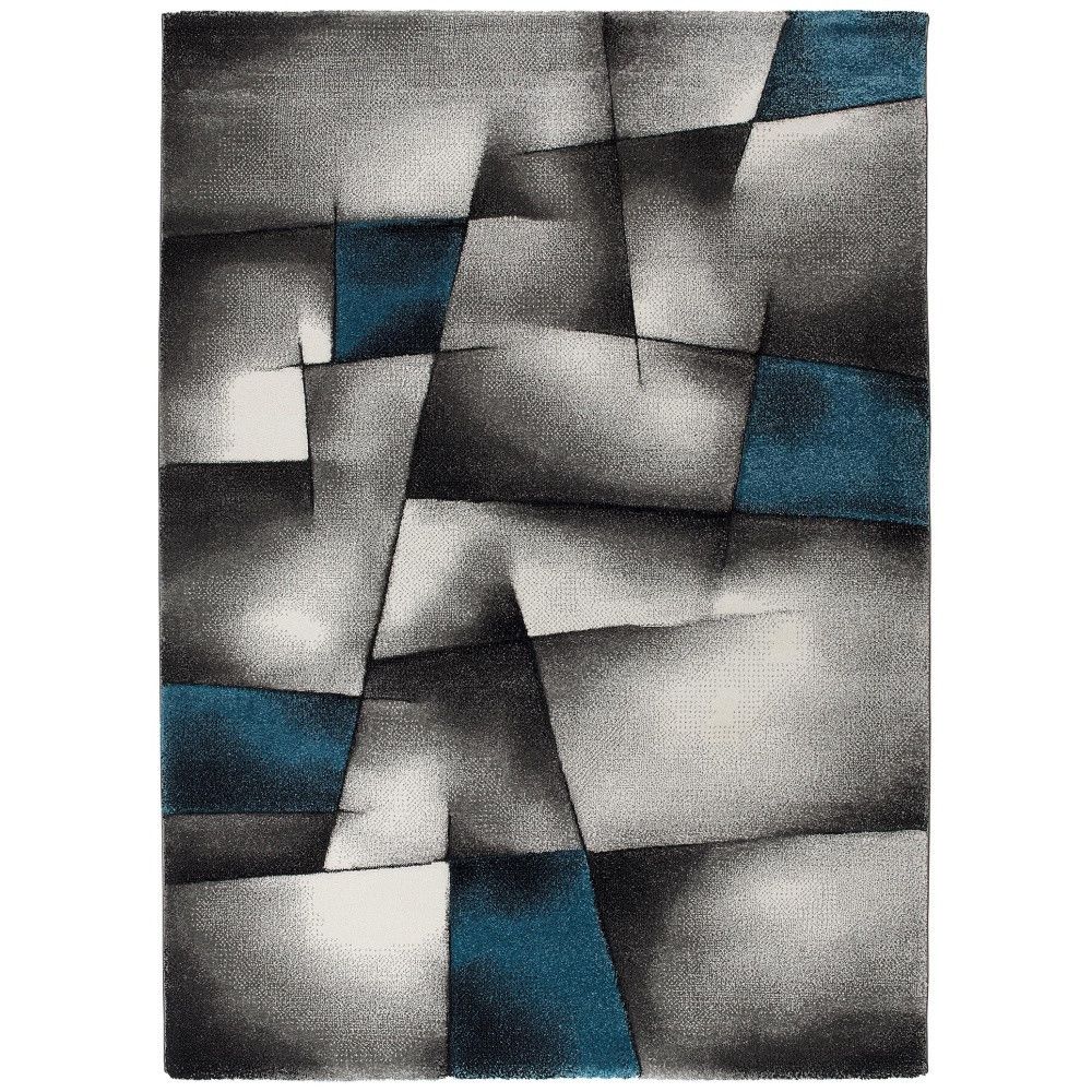 Modro-šedý koberec Universal Malmo, 120 x 170 cm - Bonami.cz