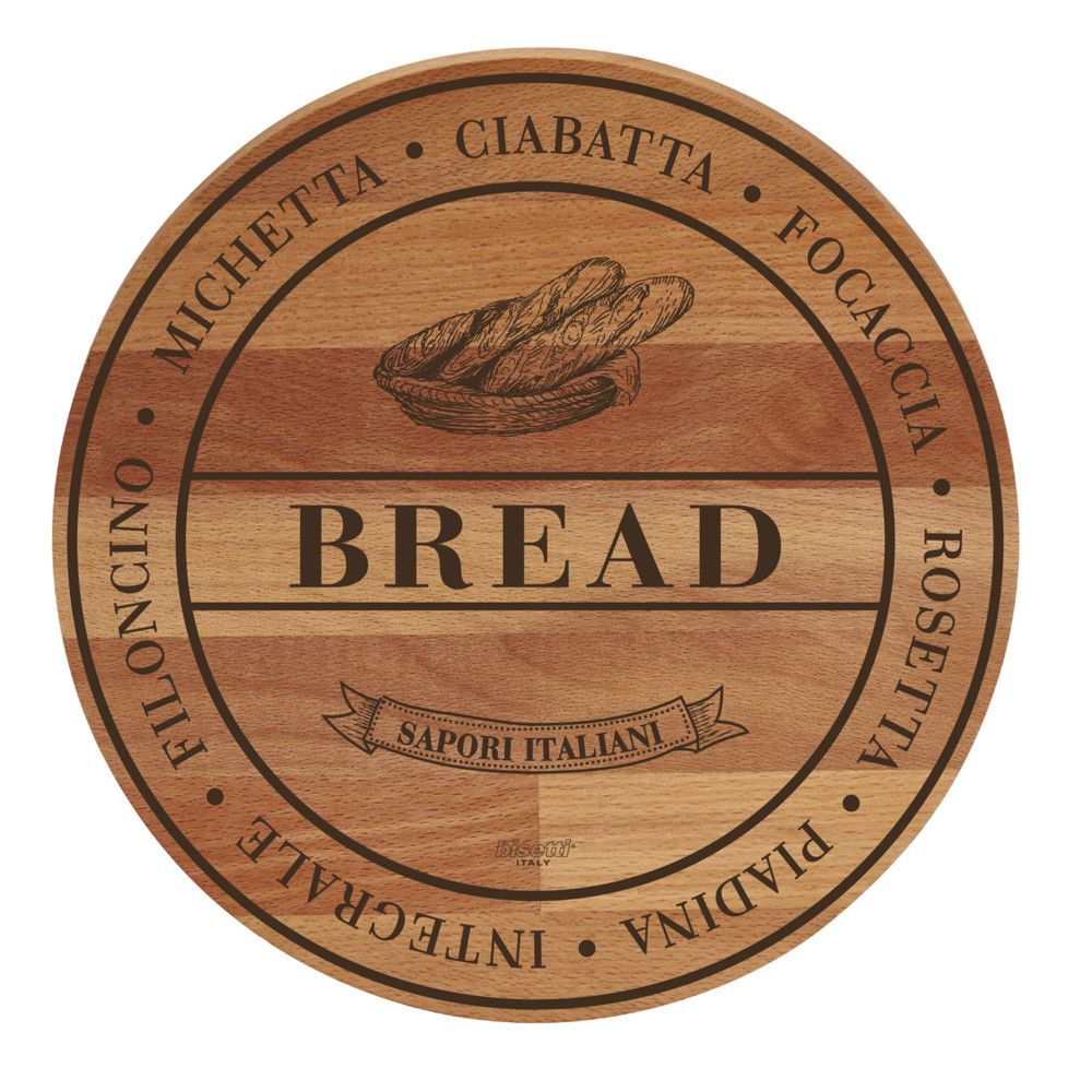 Prkénko z bukového dřeva Bisetti Broad Bread, ø 30 cm - Bonami.cz