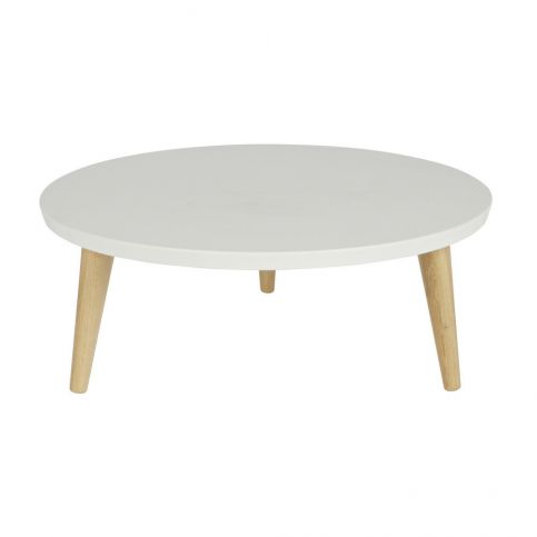Konferenční stolek Ligno 60 cm, bílá dee:375424-W Hoorns - Designovynabytek.cz