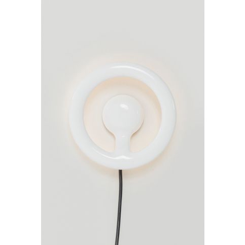 Nástěnné světlo Clip Round White LED - KARE
