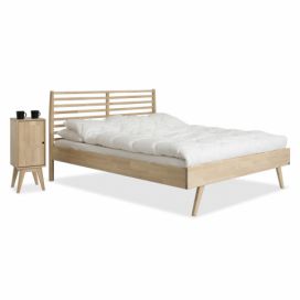 Ručně vyráběná postel z masivního březového dřeva Kiteen Notte, 160 x 200 cm Bonami.cz