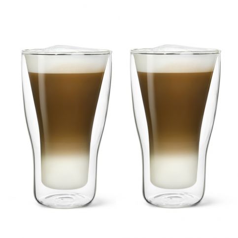 Sada 2 dvoustěnných sklenic na latté Bredemeijer, 340 ml - Bonami.cz