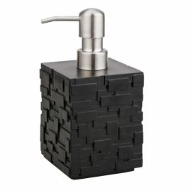 Černý dávkovač na mýdlo Tomasucci Wall