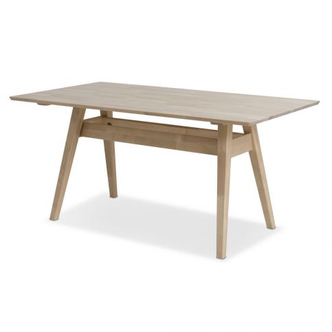 Ručně vyráběný jídelní stůl z masivního březového dřeva Kiteen Notte, 75 x 160 cm - Bonami.cz