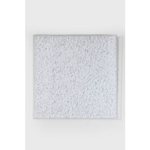 Dekorativní rámeček  White Flower 120x120cm - KARE