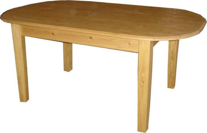 Unis Stůl dřevěný 00463 oválný - ATAN Nábytek