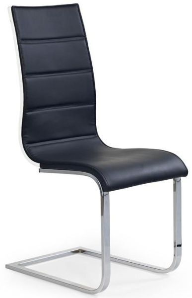 Jídelní židle K104 šedo-bílá - FORLIVING