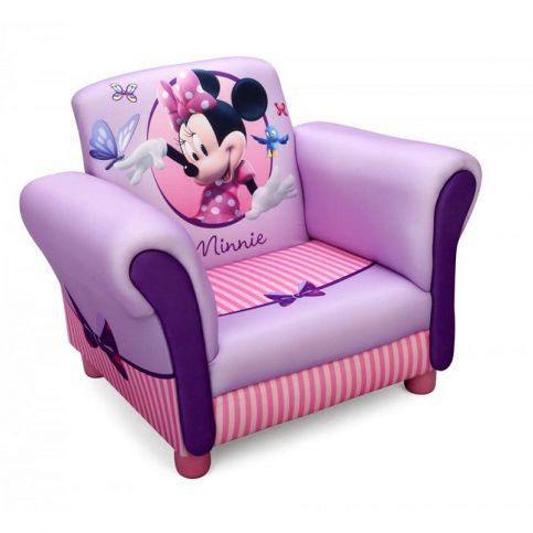 Forclaire Disney dětské čalouněné křesílko Minnie Mouse - ATAN Nábytek