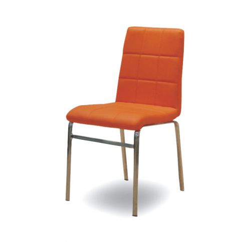 Tempo Kondela Jídelní židle DOROTY NEW - oranžová - ATAN Nábytek
