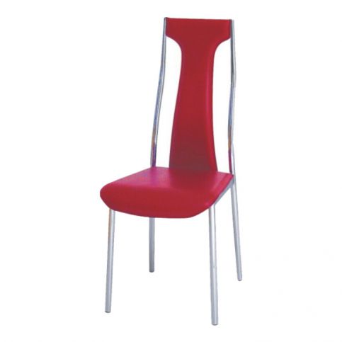 Tempo Kondela Jídelní židle RIA - IRIS - červená - ATAN Nábytek