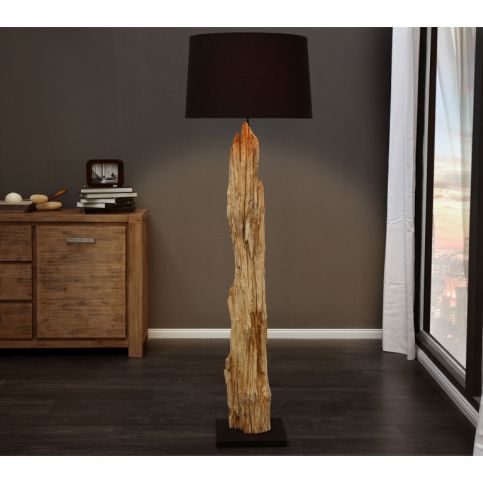 INV Stojací lampa  Holz černá - Design4life