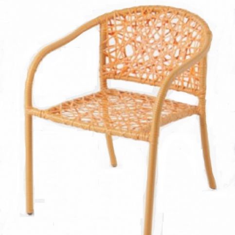 Dimenza Zahradní židle NEST - oranžová - ATAN Nábytek
