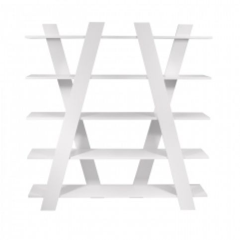 TH Moderní knihovna VEGA (Bílá (mat))  - Design4life