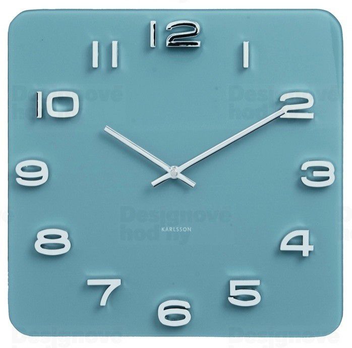 Designové nástěnné hodiny 5641BL Karlsson 35cm - FORLIVING