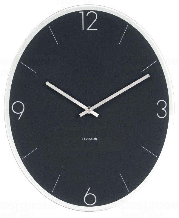 Designové nástěnné hodiny 5650GR Karlsson 39cm - FORLIVING