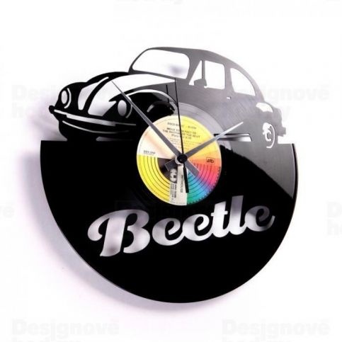 Discoclock 046 Beetle 30cm nástěnné hodiny - VIP interiér