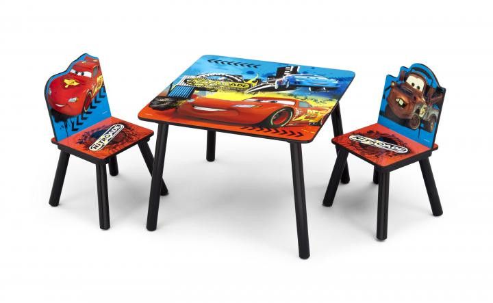 Forclaire Dětský stůl s židlemi Cars II - ATAN Nábytek