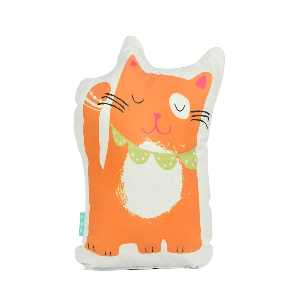 Bavlněný polštářek Moshi Moshi Cat & Mouse, 40 x 30 cm - Bonami.cz