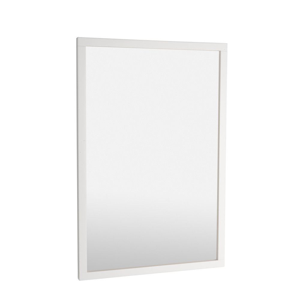 Bílé březové nástěnné zrcadlo Rowico Featti M, 90 cm RW_103665 - Bonami.cz