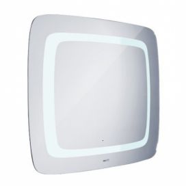 Zrcadlo se senzorem Nimco 80x65 cm hliník ZP 7001-S Siko - koupelny - kuchyně