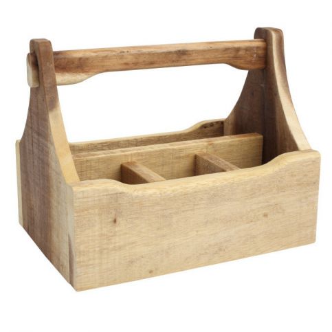 Přenoska z akáciového dřeva T&G Woodware Nordic Natural Caddy - Bonami.cz