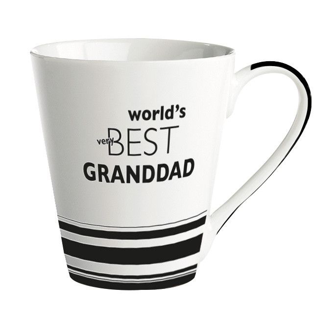 Porcelánový hrnek KJ Collection World’s Best Granddad, 300 ml - Bonami.cz