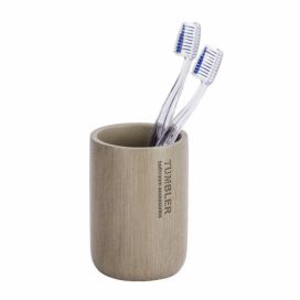 Palo WENKO zubní kartáček kontejner, bambusové koupelové kelímky na zubní pastu