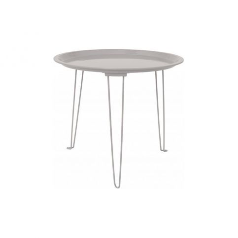 Odkládací stolek Torsi 36,5 cm, šedá Stfh-PT2576GY Time for home+ - Designovynabytek.cz