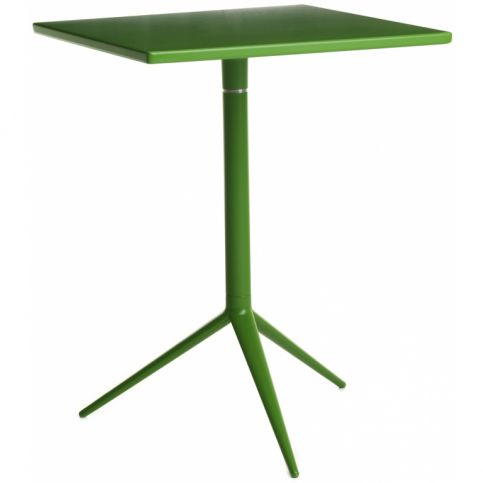 Jídelní stůl Ciak, 60x60 cm, zelený - Designovynabytek.cz