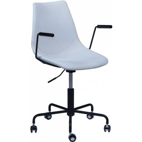 Kancelářská židle DanForm Pitch, světle šedá látka DF700770700 DAN FORM - Designovynabytek.cz