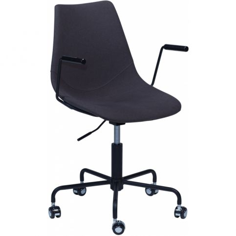 Kancelářská židle DanForm Pitch, antracitová látka DF700770800 DAN FORM - Designovynabytek.cz