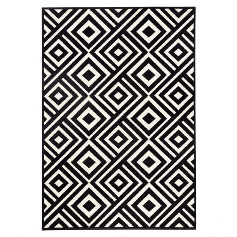 Černo-bílý koberec Zala Living Art, 70 x 140 cm Bonami.cz