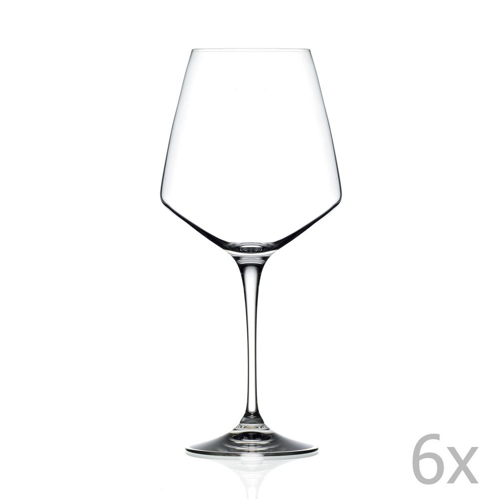Sada 6 sklenic na víno RCR Cristalleria Italiana Alberta, 790 ml - Bonami.cz