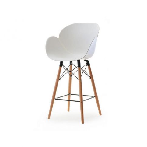 design4life Barová židle MELANO Bílá - Design4life