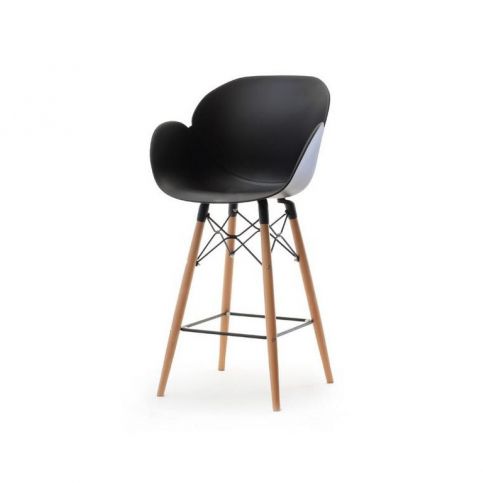 design4life Barová židle MELANO Černá - Design4life