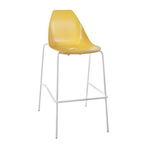 Barová židle X Stool H 750, žlutá - Designovynabytek.cz