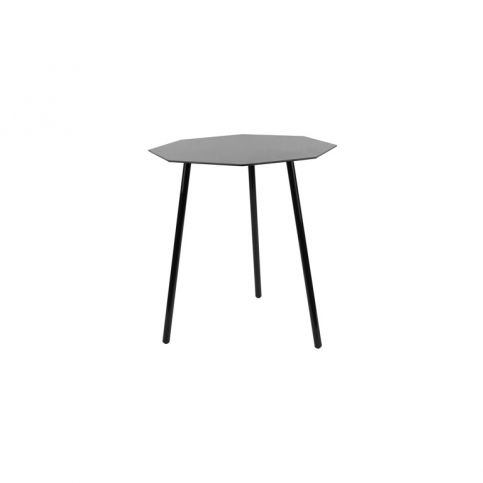 Odkládací stolek Octagon, černá, 45x50 cm Stfh-LM1325 Time for home+ - Designovynabytek.cz