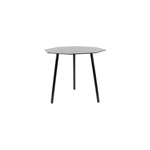 Odkládací stolek Octagon, černá, 45x40 cm tfh-LM1328 Time for home - Designovynabytek.cz