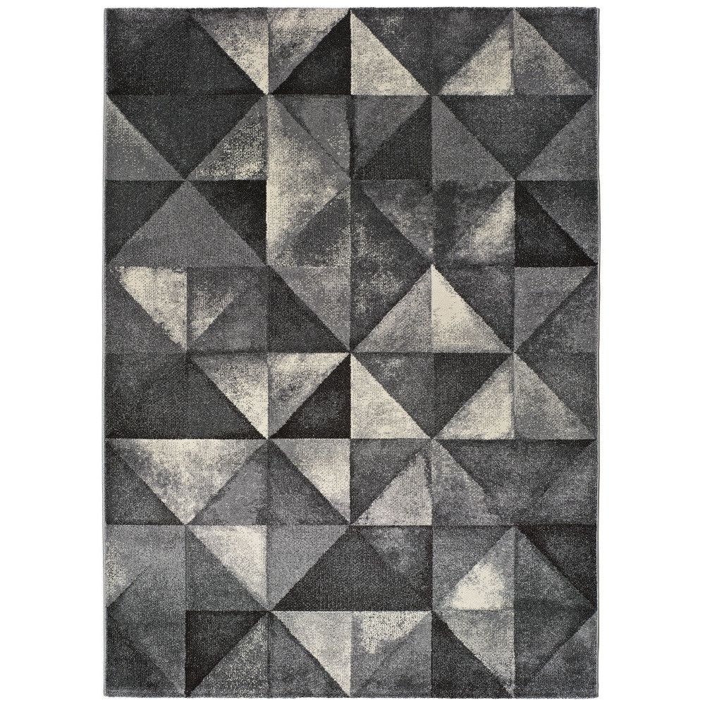 Šedý koberec Universal Delta Triangle, 115 x 160 cm - Bonami.cz