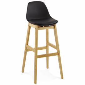 KoKoon Design Černá barová židle Kokoon Nelody