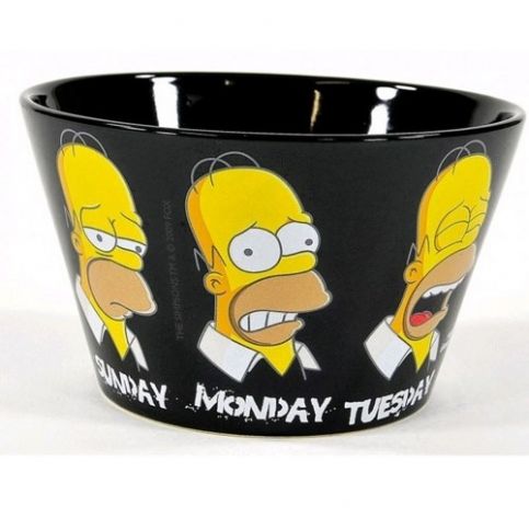 The Simpsons - Homerův týden - miska - alza.cz