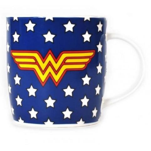 Keramický hrnek Wonder Woman: Logo (objem 350 ml) bílý [MUGBWW16] CurePink - 4home.cz